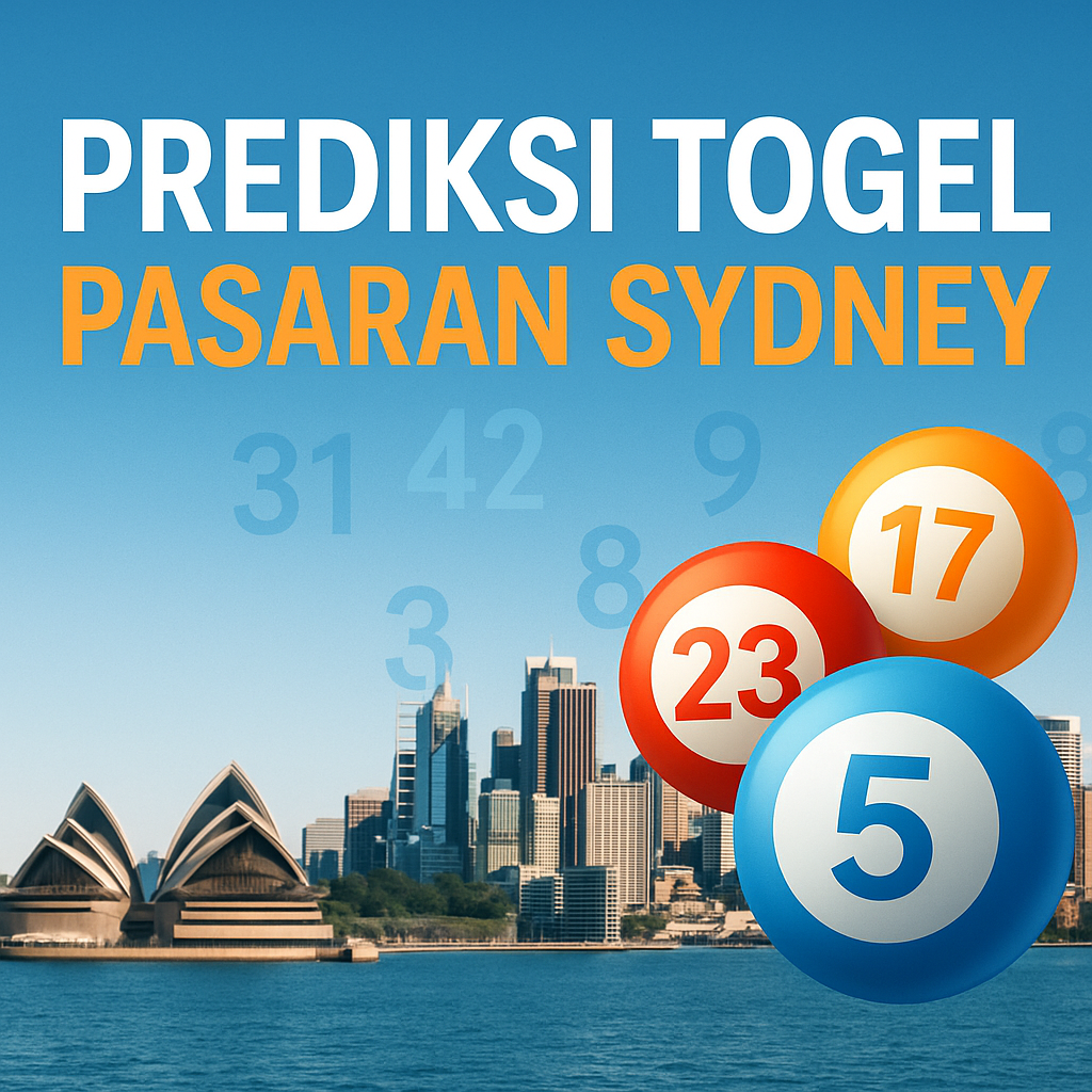 Prediksi SYD Hari Ini: Bocoran Angka Main Akurat dan Jitu